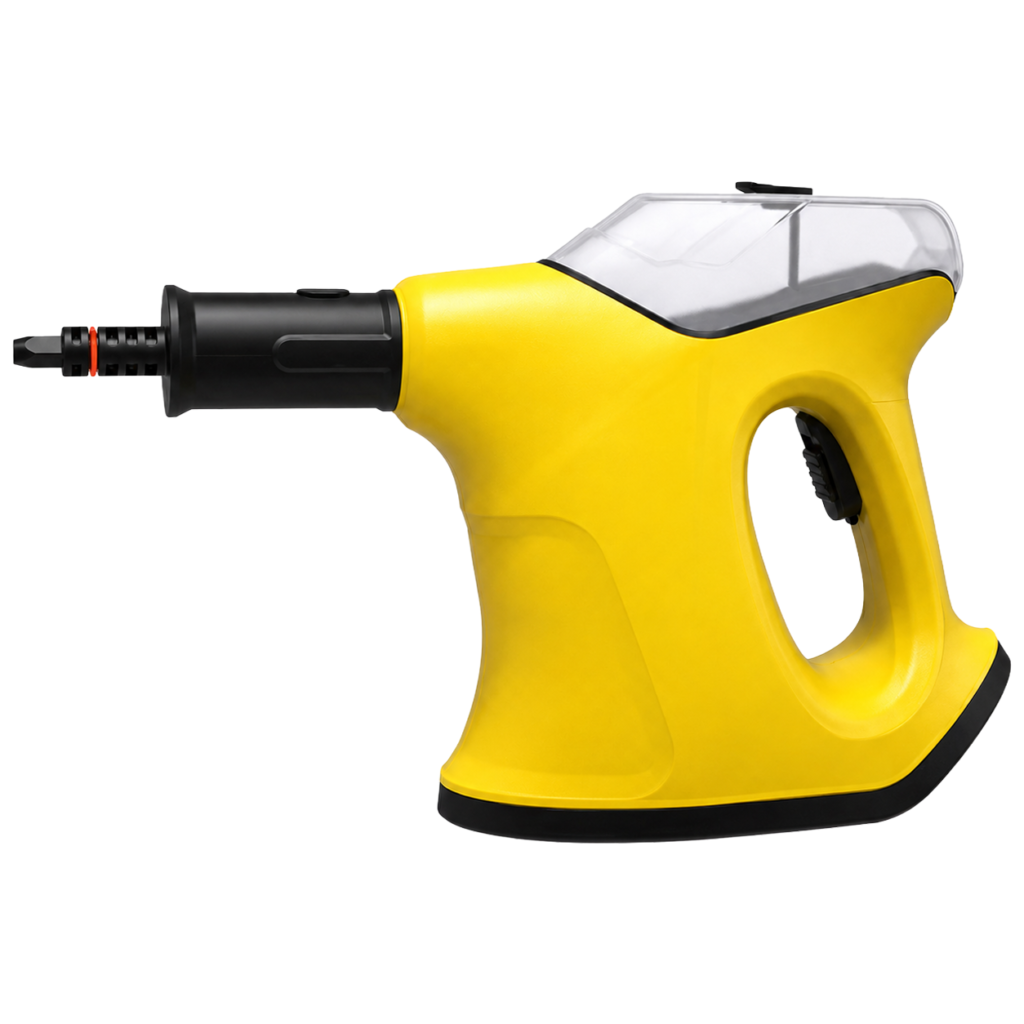 Ручний пароочисник, 1000W, 400ml, набір із 9 предметів
